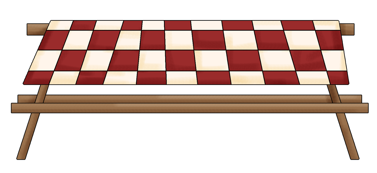 1600x734 Best Picnic Table Clipart