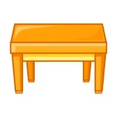 168x168 Table Clipart Table Clip Art 21953916 Wooden Table Isolated