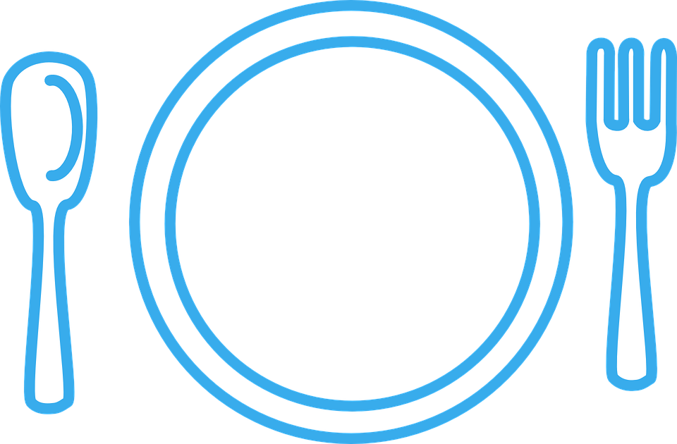 960x630 Cutlery Clipart Blue