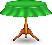 170x148 Tablecloth Clip Art