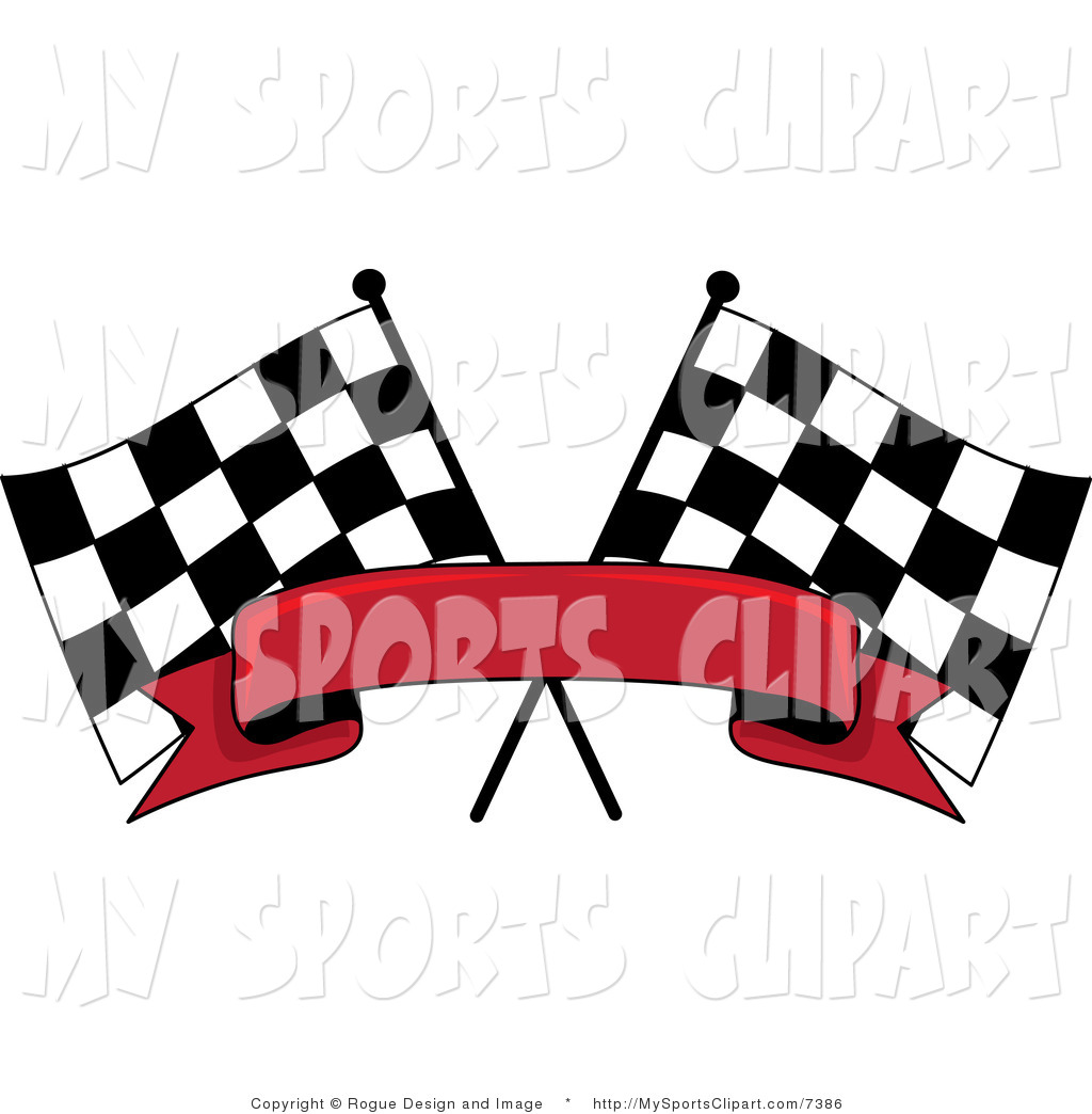 1024x1044 Checkered Flag Banner Clip Art