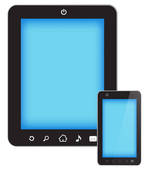 146x170 Smartphone Tablet Clipart