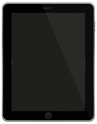 393x500 Black Tablet Png Clipart Layne Clip Art