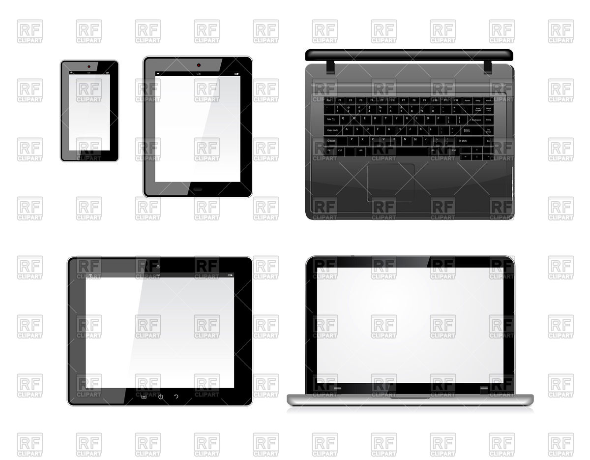 1200x935 Laptop, Tablet Pc Computer And Mobile Smartphone Royalty Free