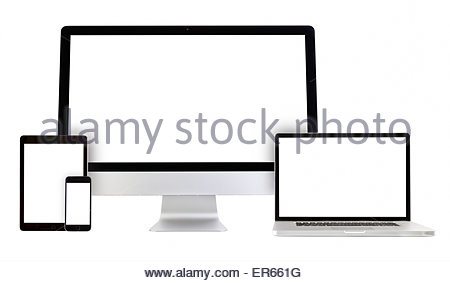 450x283 Smartphone, Laptop, Monitor, Tablet Set Isolated On A Transparent