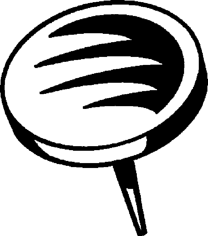 678x767 Thumb Tack Clip Art