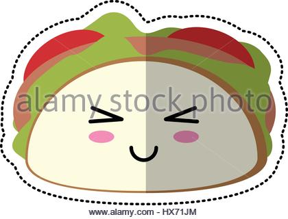 420x320 Cartoon Mexican Taco Stock Vector Art Amp Illustration, Vector Image