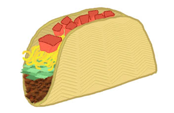352x228 Taco Clip Art Clipart 2 Clipartcow 2 Clipartix