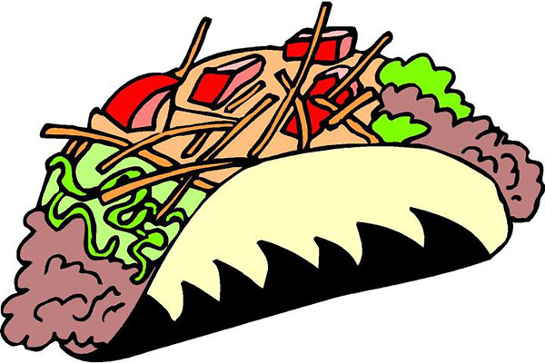 600x400 Taco Salad Clip Art Clipart