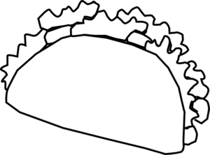 300x222 Taco Clip Art