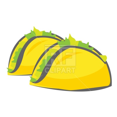 400x400 Taco Royalty Free Vector Clip Art Image