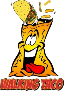 209x300 Tacos Clipart Walking Taco