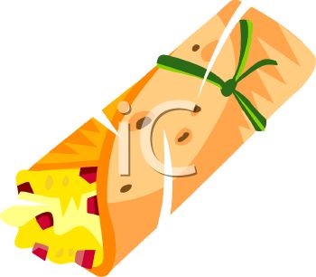 350x306 Taco Clipart Burrito