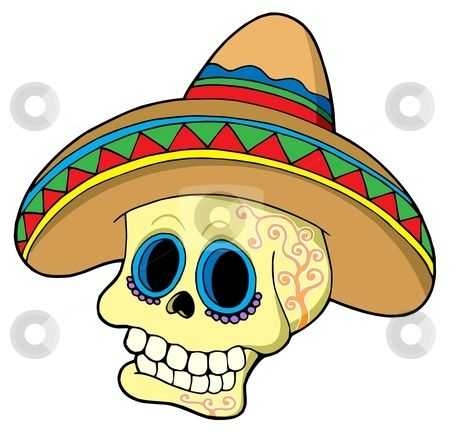 450x440 Cartoon Mexican Guy Eating A Taco On A Burro