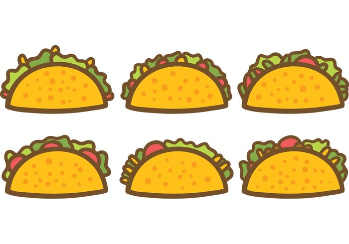 700x490 Free Taco Vectors Free Vectors Ui Download
