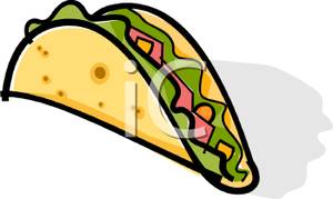 300x179 Walking Taco Clipart