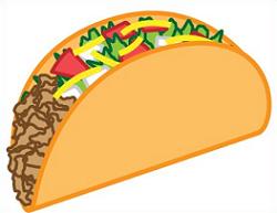 250x193 Free Taco Clipart