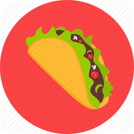 512x512 Mexican, Mexico, Shawarma, Taco, Tacos, Tortilla Icon Icon