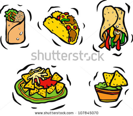 450x392 Food Clipart Mexican Food