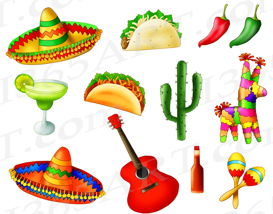 900x706 50% Off Mexican Fiesta Clipart, Cinco De Mayo, Taco Tuesday
