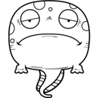 140x140 Clip Art Image Gallery Similar Image Cartoon Tadpole Smiling