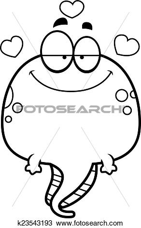 292x470 Tadpole Clipart Cartoon