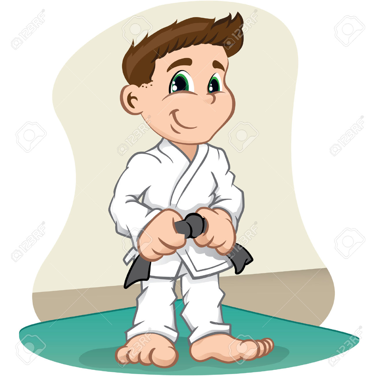 1300x1300 Korean Clipart Kid Martial Art