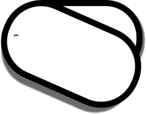 300x234 Dog Tag Without Chain Clip Art