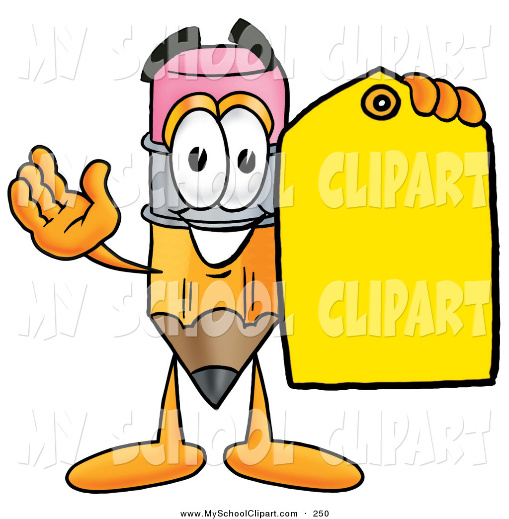 1024x1044 Cliprt Of Yellow Pencil Mascot Cartoon Character Holding
