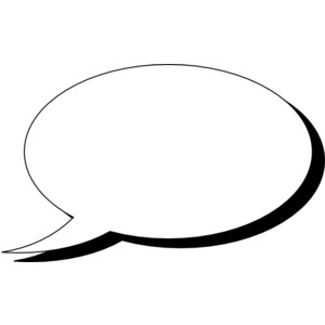 300x300 Quoth Clipart Conversation Bubble