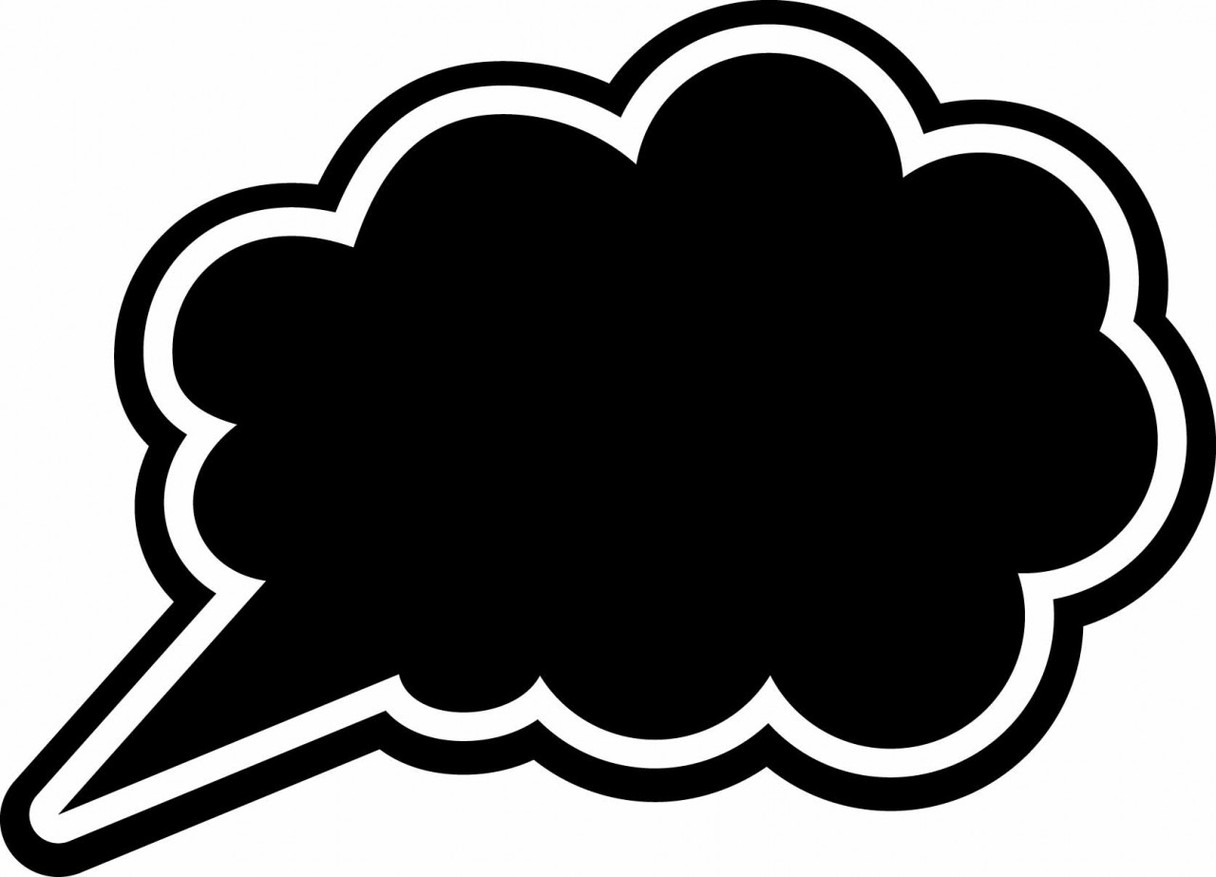1216x877 Speech Bubble Clip Art