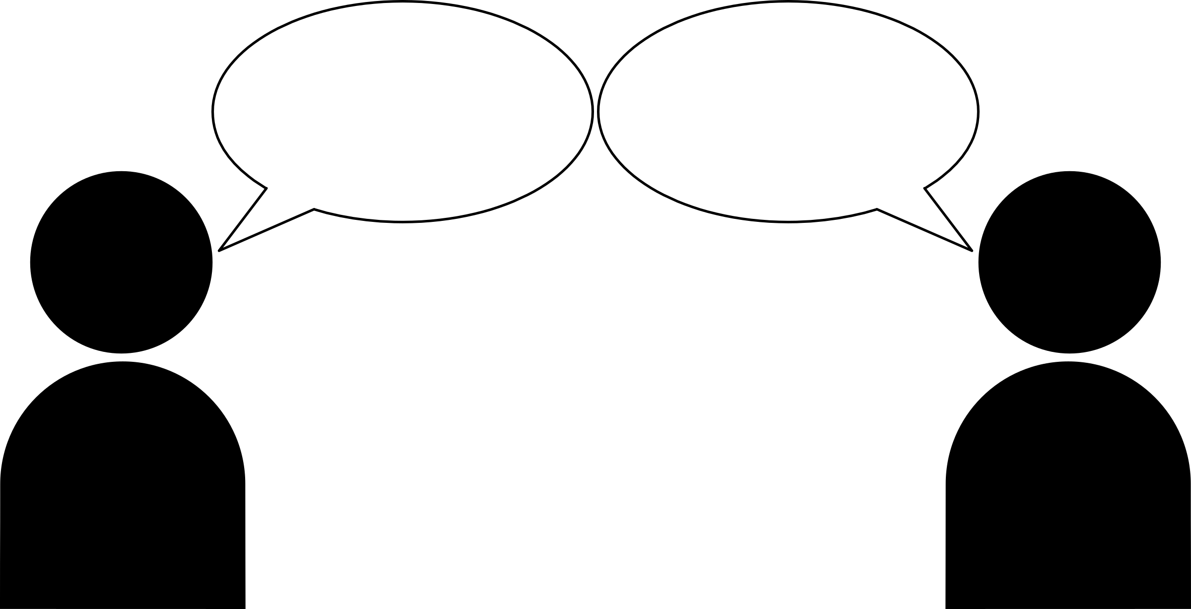 2400x1227 Free To Share People Talking Clipart Clipartmonk