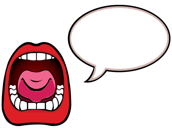 600x455 Talking Mouth Clipart 5