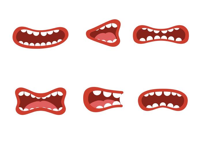 700x490 Free Mouth Talking Vectors