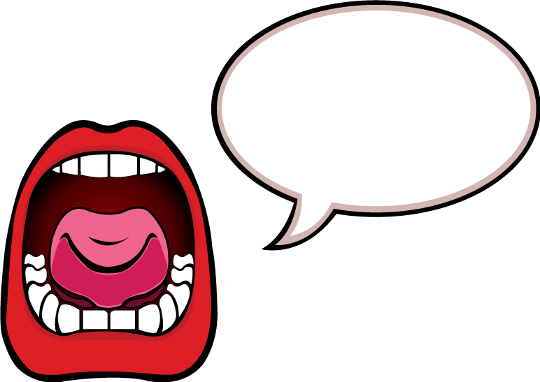 772x547 Mouth Talking Clipart