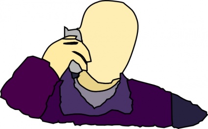 425x264 Girl Talking On The Phone Clipart Man Answering The Phone Clip