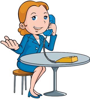 318x350 Phone Clipart