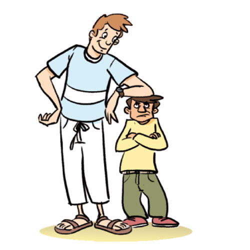 500x500 Short And Tall Clipart