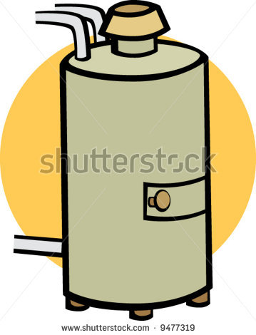 359x470 Hot Water Tank Clip Art