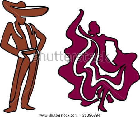 450x383 Mexican Dancer Clipart 101 Clip Art