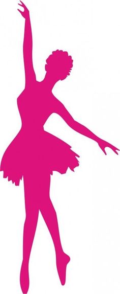 236x575 Clip Art Illustration Of A Silhouette Of A Ballet Dancer Lunging