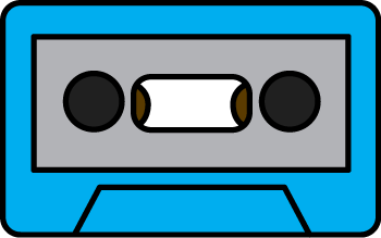 350x219 Music Cassette Tape Clip Art