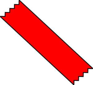 300x276 Red Duct Tape Clip Art