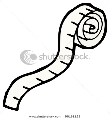 433x470 Measuring Tape Black And White Clipart