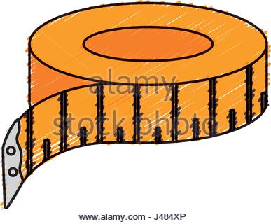 387x320 Tape Sewing Measure Icon Stock Vector Art Amp Illustration, Vector