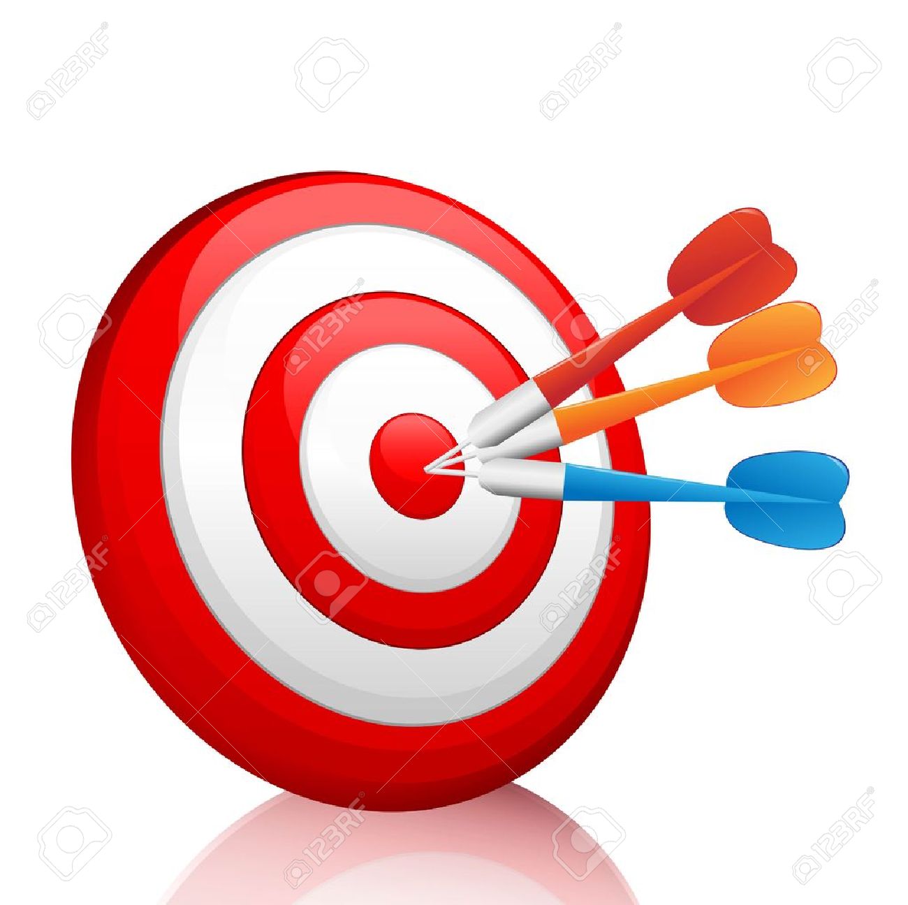 1300x1296 Colorful Clipart Target