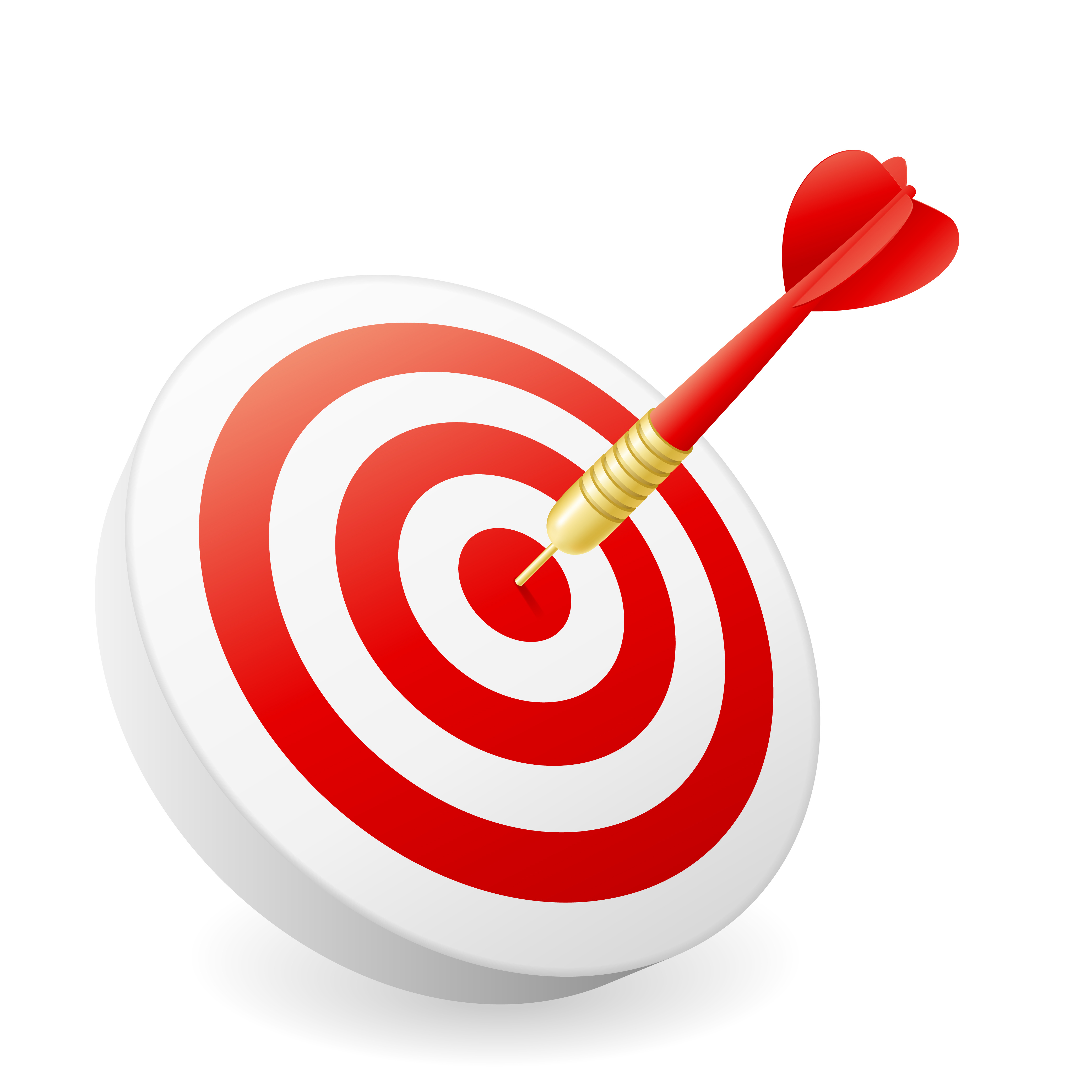 4167x4167 Arrow And Target Clipart