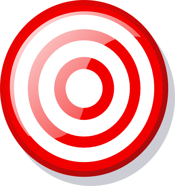 564x598 Learning Target Bullseye Clipart