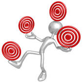 170x170 Stock Illustration Of Business People Walking On Top Of A Bulls