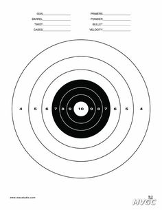 236x305 Printable Shooting Target Nerf Party Shooting